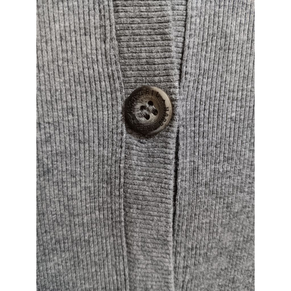 Hard Tail Grey Ribbed Cardigan - Picture 8 of 10